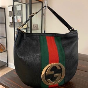 Authentic Gucci leather bag